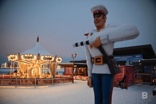 Елочные городки в Казани начнут закрываться после 16 января1