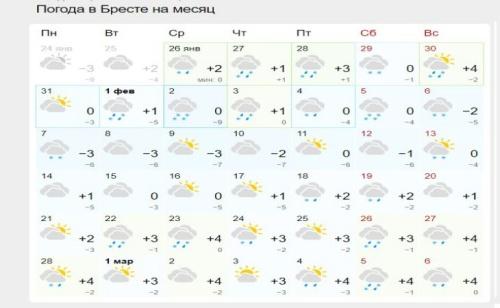 Лютые морозы в феврале? Чем удивит погода белорусов4