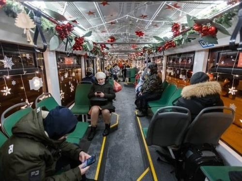 На новогодних трамваях в Казани проехались более 13 тысяч пассажиров1
