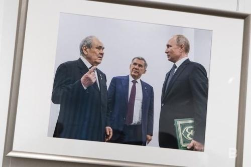 Путин поздравил Шаймиева с юбилеем1