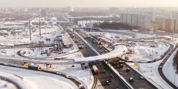 Собянин поручил завершить работы на развязке МКАД с Алтуфьевским шоссе до конца года1