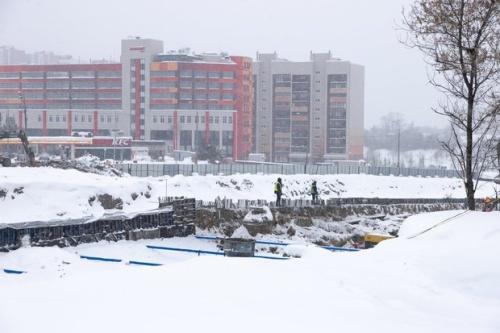 В Казани продолжается строительство путепровода на Вознесенском тракте2
