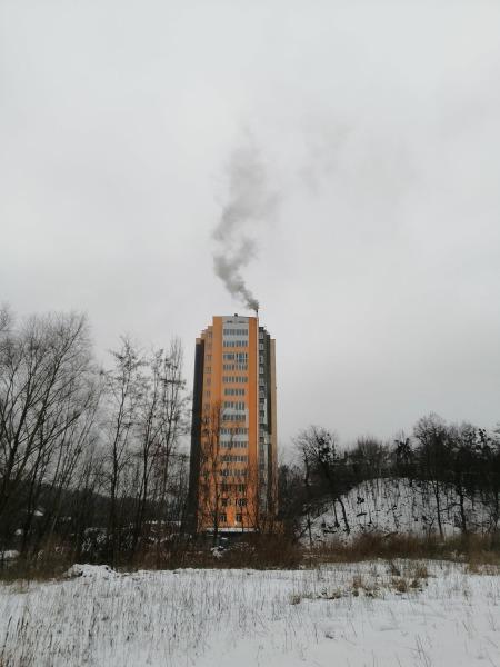 В Киеве многоэтажки начали отапливать дровами1