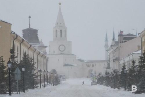 В Татарстане 13 января ожидается сильный ветер и метель1