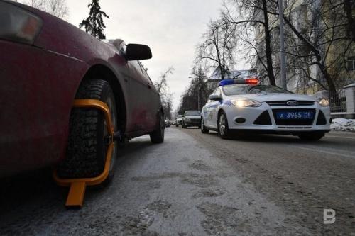 В Казани блокираторы колес за нарушения на парковках применили 69 раз1