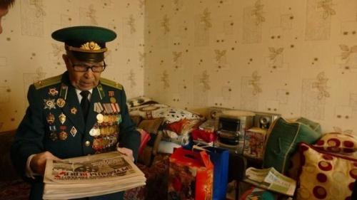 Сотрудники Управления ФСБ России по Татарстану поздравили ﻿ветерана войны1