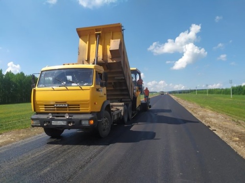 В Татарстане ремонтируют дорогу Абсалямово – Александровка1