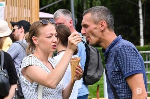 Более 20 тысяч казанцев посетили фестиваль мороженого в парке Горького1