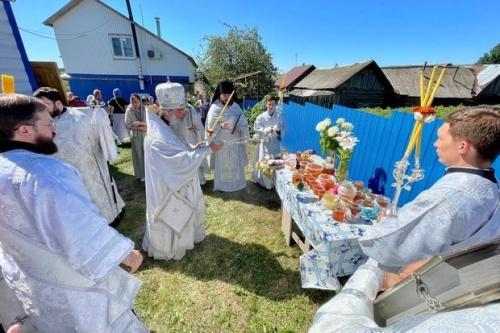 Митрополит Кирилл совершил освящение храма в Менделеевском районе РТ2