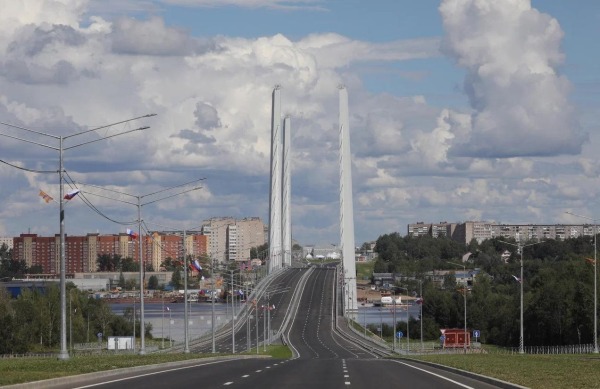 В Череповце открыли новый мост через Шексну5
