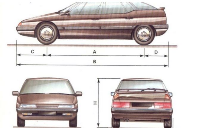 Citroen XM — автомобиль, выделяющийся из толпы