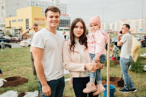 СИБУР в Нижнекамске поддержал акцию «Родился ребенок – посади дерево»2