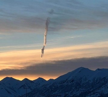 Странное облако над Аляской вызвало панические слухи 4