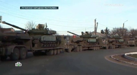 В ЛНР прибывают новейшие танки Т-90М 