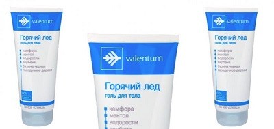 Гель для тела "Горячий лед" от Valentum