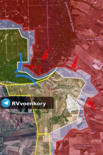 Российские военные проводят крупное наступление в ЛНР, захватывая Белогоровку в клещи0