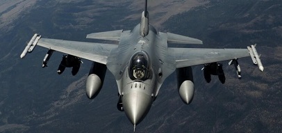 Истребитель F-16 США потерпел крушение в Южной Корее