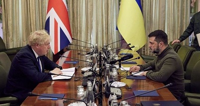 Джонсон опровергает обвинения в срыве мирных переговоров между Украиной и Россией