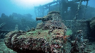 Подводное Кладбище с Останками 4,5 тыс. Воинов в Микронезии