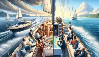 Выбор аренды яхты: арендовать яхту с капитаном или без?