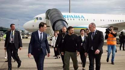 Зеленский прибыл на саммит в Швейцарию для обсуждения «формулы мира»