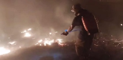 Пожар в Крыму: площадь возгорания увеличилась до 45 гектаров