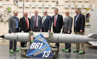 США запускают серийное производство модернизированной ядерной бомбы B61-13