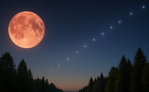 Лето 2025 года обещает стать настоящим праздником для любителей астрономии. Сразу несколько ярких небесных явлений можно будет наблюдать невооружённым глазом — и жители Удмуртии, при ясной погоде, станут свидетелями уникальных событий. Парад планет: 3 июня Утром 3 июня на восточном небосклоне выстроятся пять планет: Меркурий, Марс, Юпитер, Сатурн и Уран. Увидеть их можно будет примерно с 03:30 до 04:30 по московскому времени. Большинство объектов будут видны без телескопа, а вот для наблюдения за Ураном лучше взять бинокль. Это редкое выравнивание станет зрелищным началом сезона. Клубничная Луна: 11 июня Полная Луна в июне получила романтичное название Strawberry Moon, или «Клубничная Луна» — в честь сезона сбора ягод у североамериканских индейцев. В этот день спутник Земли будет особенно низко над горизонтом, что придаст ему золотисто-розовый оттенок. Лучше всего наблюдать явление за пределами города, ближе к 21:30–22:30 мск. Астрономическая насыщенность июля 4 июля — максимальная западная элонгация Меркурия. Планета будет хорошо видна на рассвете, особенно в бинокль. В ту же дату Уран сблизится с Венерой. Яркую Венеру увидит каждый, а вот Уран — только с оптикой. 10 июля — полнолуние под названием «Оленья Луна». Название связано с началом роста новых рогов у северных оленей. «Осетровая Луна» и шестикратное выравнивание: август В ночь с 8 на 9 августа — так называемое августовское суперлуние, когда Луна подойдёт ближе к Земле. Она будет крупнее и ярче на 30%. 11 августа — уникальное выравнивание шести планет: Меркурий, Юпитер, Венера, Уран, Нептун, Сатурн, рядом с полной Луной. Четыре из них будут видны невооружённым глазом. Метеорные дожди: Южные дельта-Аквариды и Персеиды 30–31 июля — пик активности Южных дельта-Акваридов. Увидеть «падающие звёзды» смогут жители южных регионов страны. 1–12 августа — знаменитые Персеиды. До 100 метеоров в час, но в 2025 году наблюдение осложнит яркое полнолуние. Серебристые облака: светящиеся гости на рассвете С конца мая и до середины августа можно будет заметить серебристые облака — редкое атмосферное явление на высоте 80 км. Они светятся бледно-голубым, а иногда и розовато-зелёным. Лучше всего они видны за час-два до восхода солнца или сразу после заката. Не пропустите! Если хотите стать свидетелем удивительных явлений, выбирайте места подальше от городских огней и запасайтесь терпением. Особенно повезёт тем, кто захочет понаблюдать за звёздами ранним утром. Лето 2025 обещает быть по-настоящему волшебным.