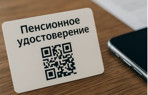 В России внедрят электронные пенсионные удостоверения с QR-кодом