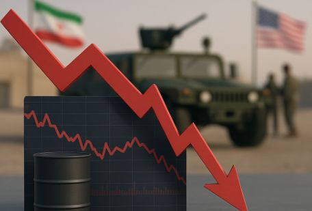 Нефть падает вопреки атакам: реакция рынков на удары Ирана по базе США