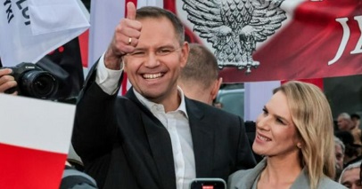 Late poll: на выборах президента Польши лидирует Кароль Навроцкий