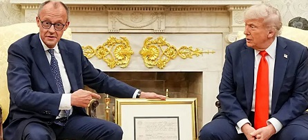 Мерц призвал Трампа вместе положить конец войне в Украине