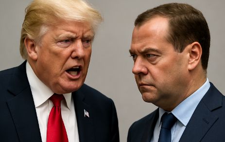 Трамп вспылил на Медведева и посоветовал ему следить за языком