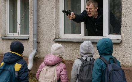 Пьяный житель Ленобласти открыл стрельбу по детям из окна