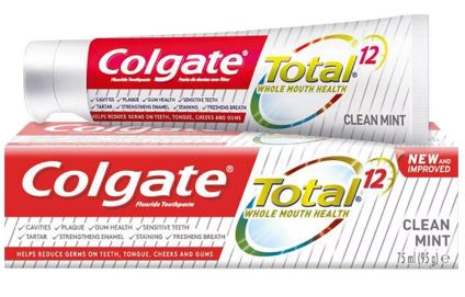 Зубная паста Colgate серии Total Clean Mint стала опасной для здоровья