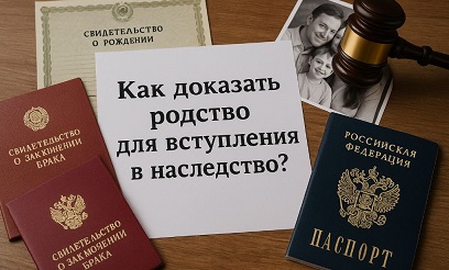Как доказать родство для вступления в наследство?