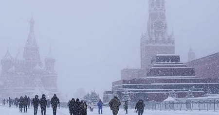 Первый снег накроет Москву через пару недель