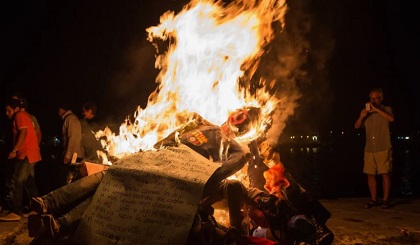 На Burning Man нашли мертвого мужчину после сожжения чучела