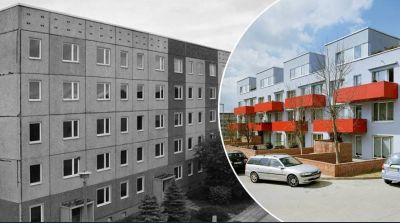 «Новые люди» предложили перекрасить хрущёвки в яркие цвета