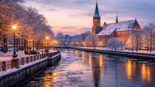 Что посмотреть в Калининграде зимой: город с особенной атмосферой