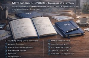 Beyond Digital: почему бумажные инструменты планирования выигрывают в эпоху цифрового перегруза